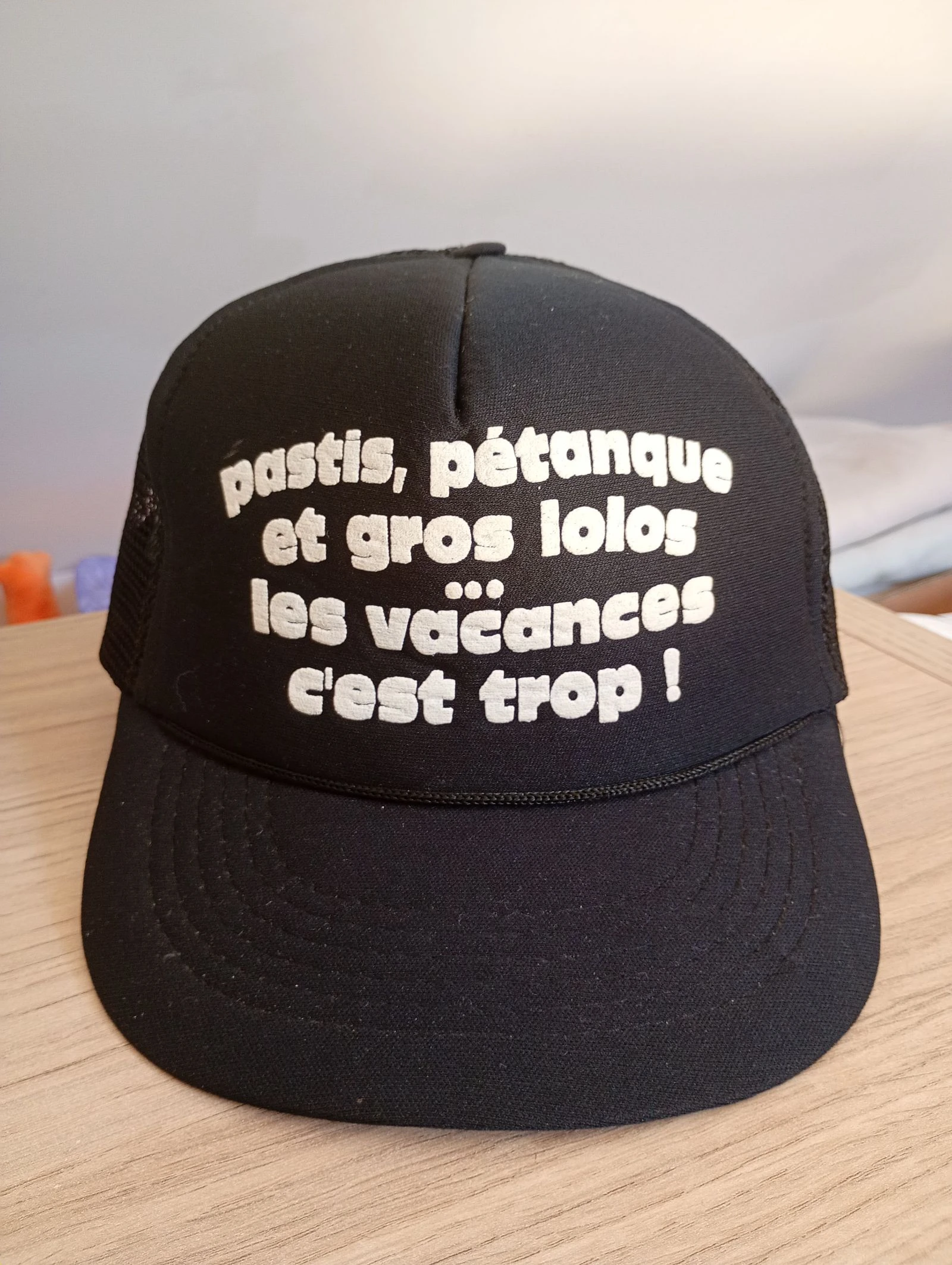 Boné vintage anos 90 snapback preto – photo 4
